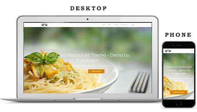 Restaurant Simple Website