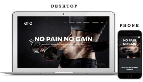 Gym Website