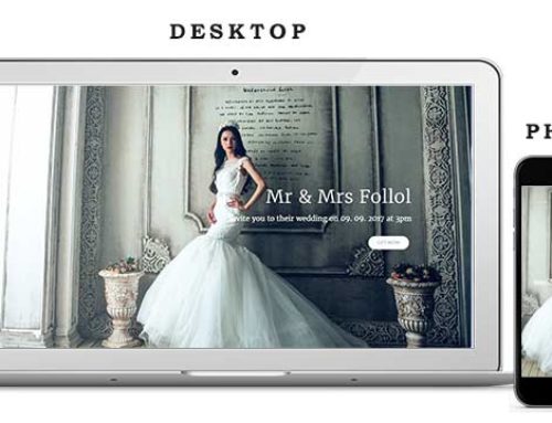 Wedding Website 1